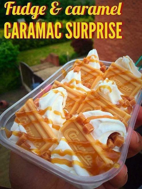 Fudge & Caramel Caramac Surprise 