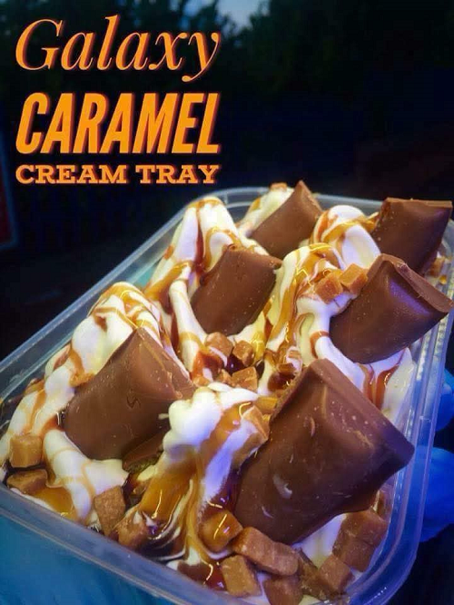 Galaxy Caramel Cream Tray 