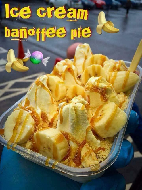Ice Cream Banoffe Pie 