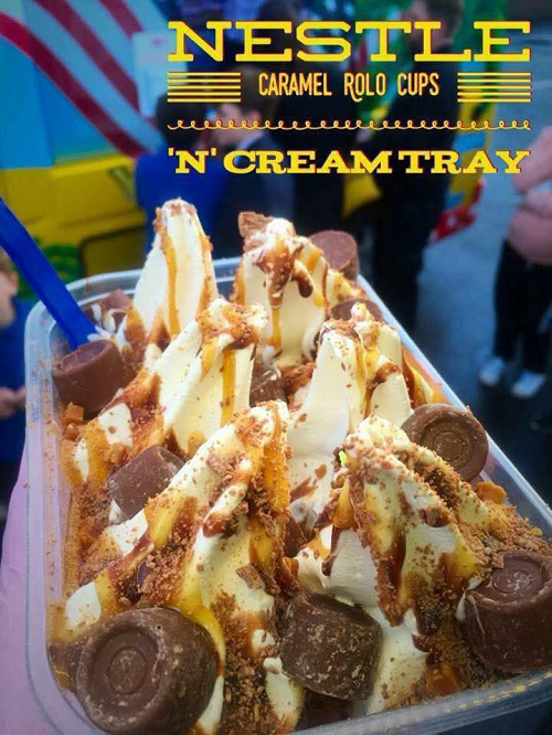 Nestle 'n' Cream Tray Caramel Rolo Cups 